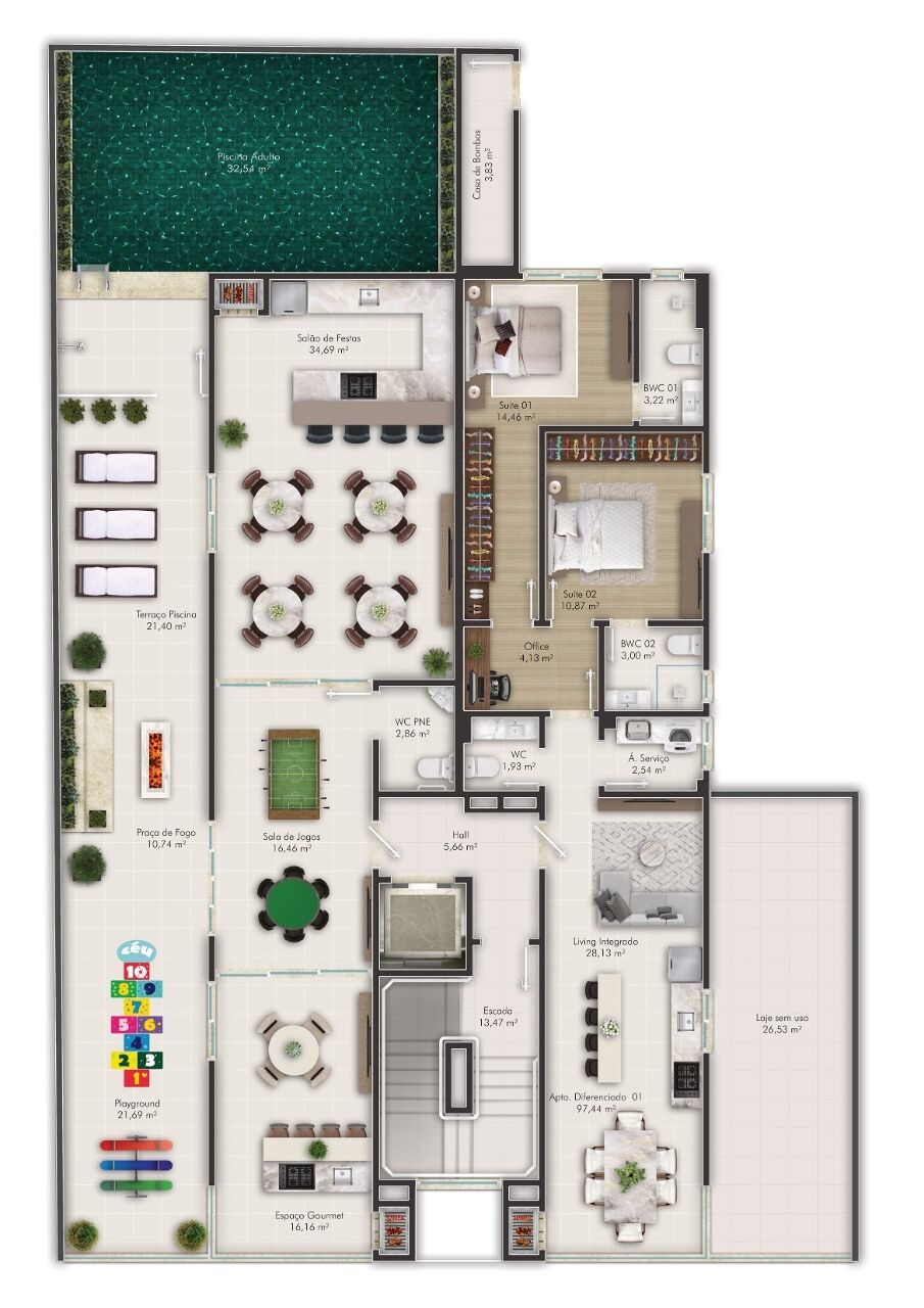 Apartamento, 79 m² - Foto 1
