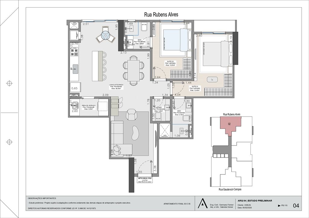 Apartamento, 3 quartos, 122 m² - Foto 6