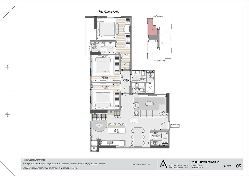 Apartamento, 3 quartos, 122 m² - Foto 8
