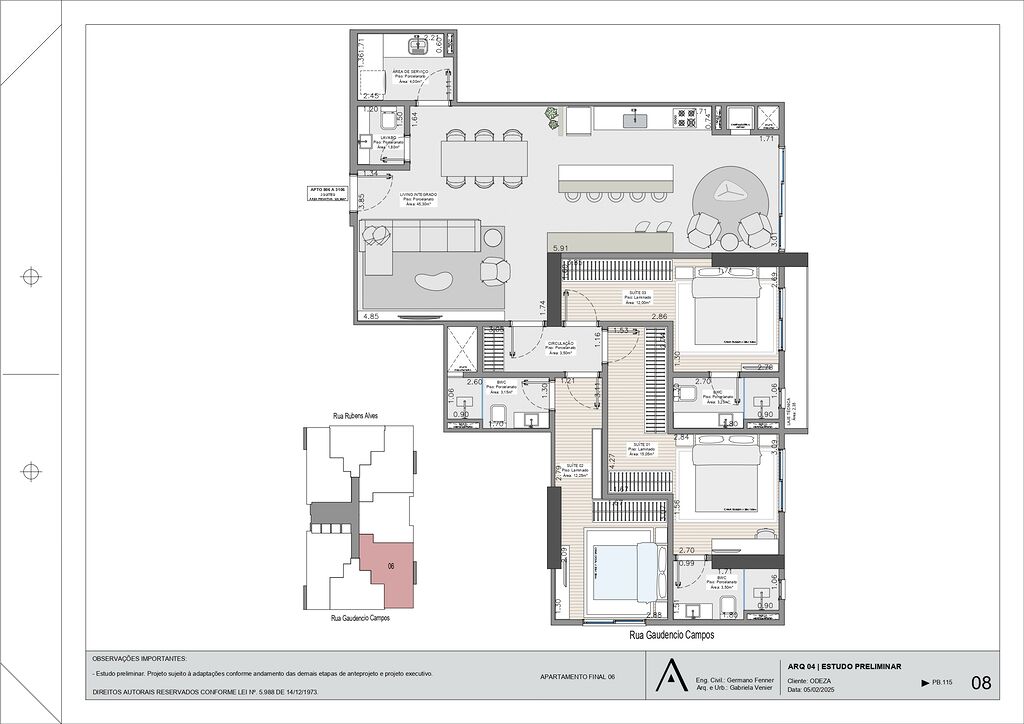 Apartamento, 3 quartos, 122 m² - Foto 10
