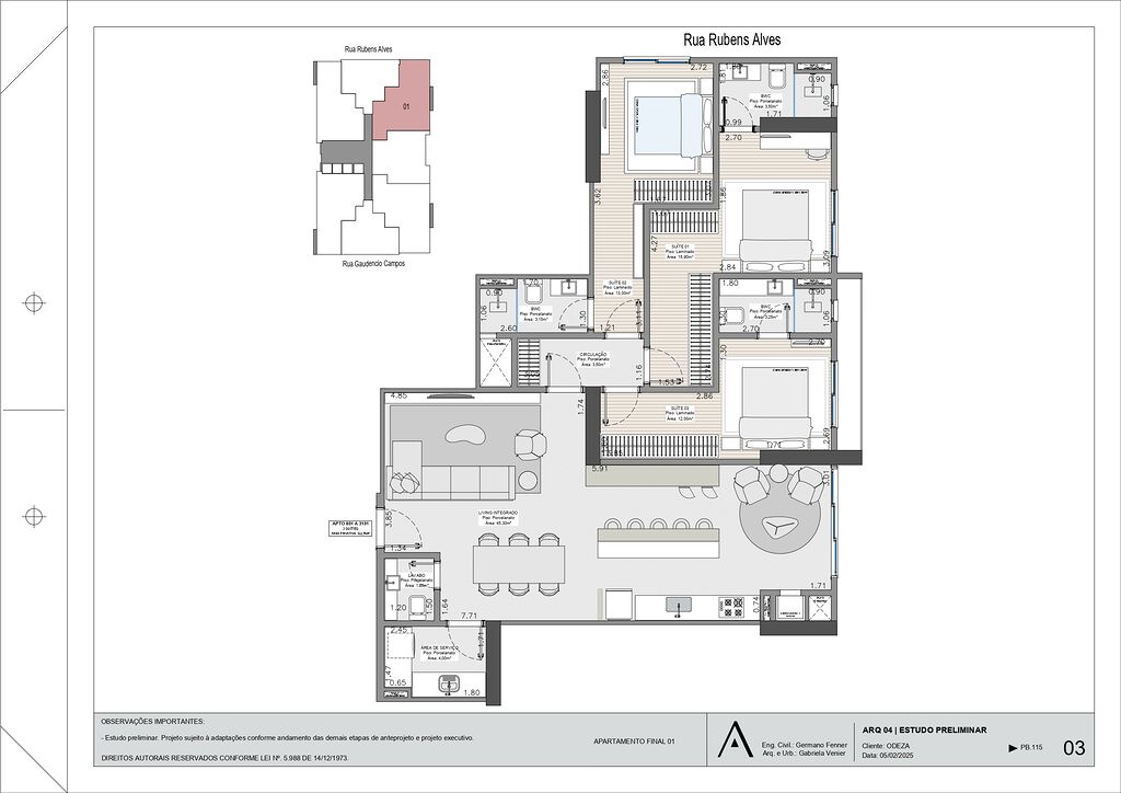 Apartamento, 3 quartos, 122 m² - Foto 11