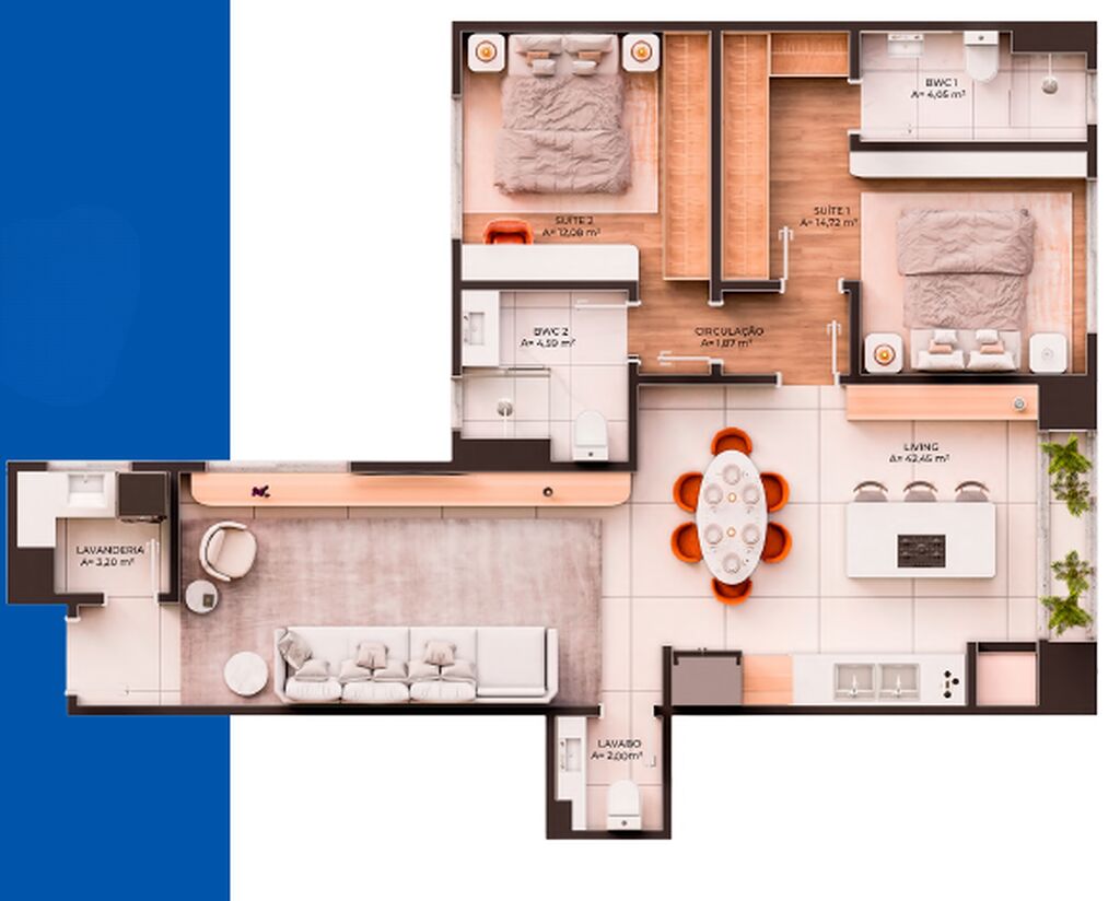 Apartamento, 3 quartos, 157 m² - Foto 5
