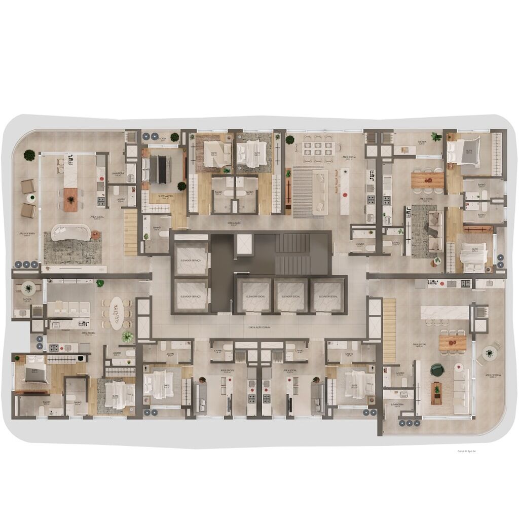 Apartamento, 3 quartos, 144 m² - Foto 4