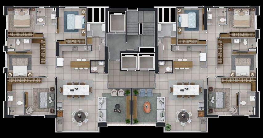 Apartamento, 4 quartos, 146 m² - Foto 2