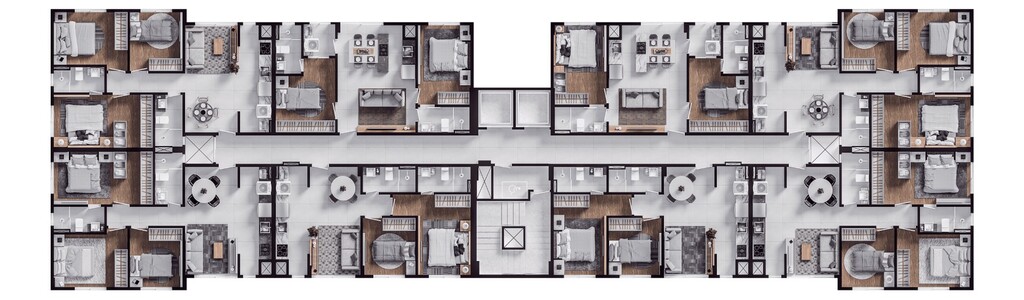 Apartamento, 2 quartos, 52 m² - Foto 2