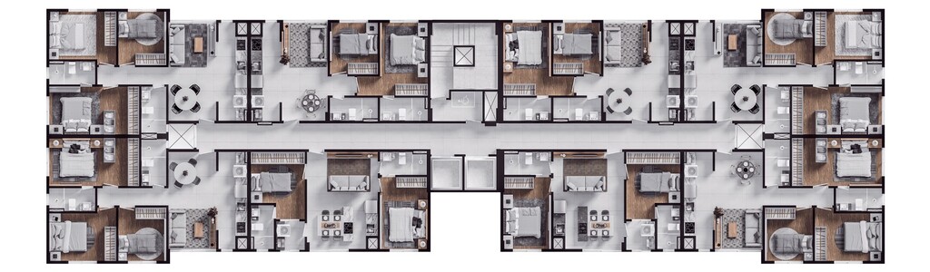 Apartamento, 2 quartos, 52 m² - Foto 3