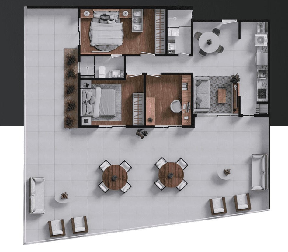 Apartamento, 2 quartos, 52 m² - Foto 11