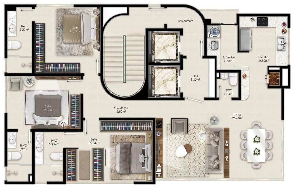 Apartamento, 125 m² - Foto 2