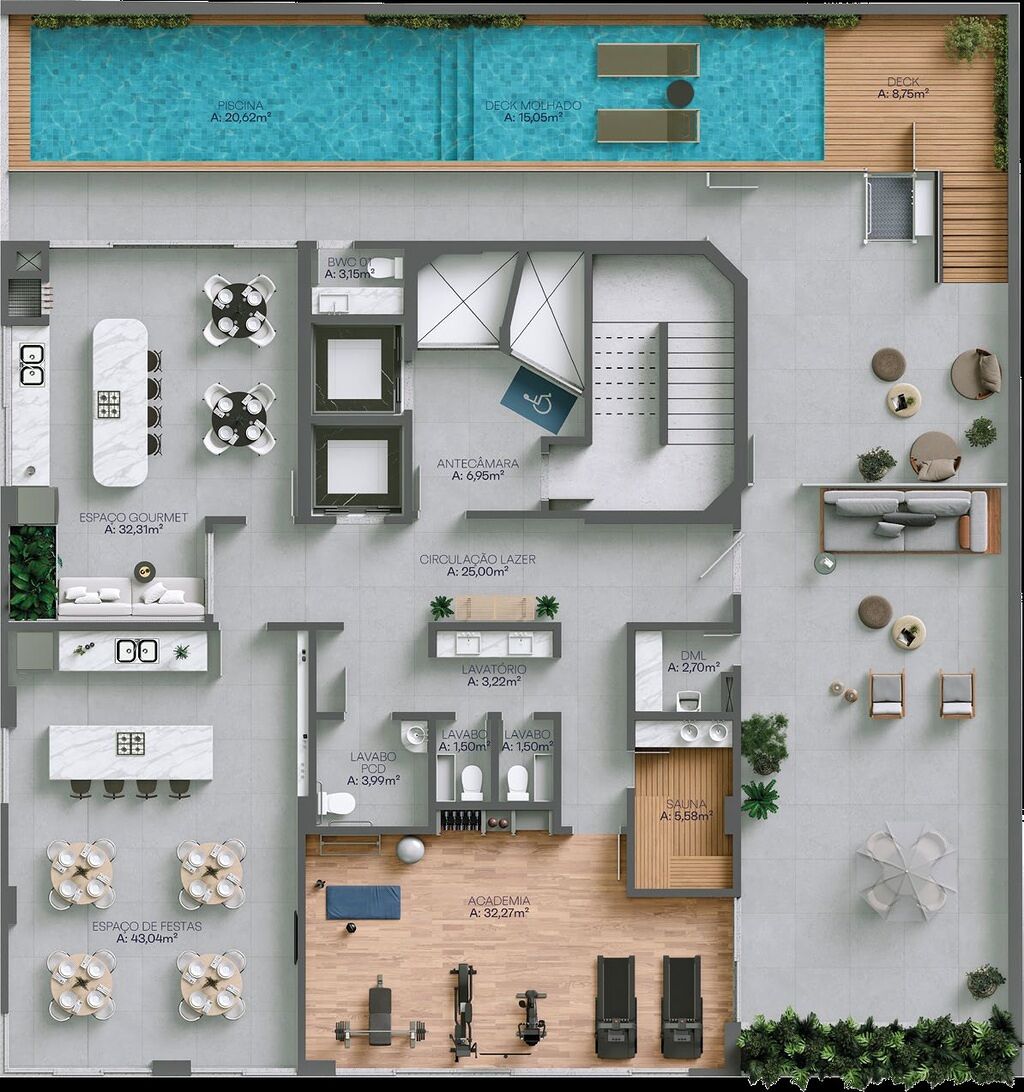 Apartamento, 3 quartos, 163 m² - Foto 1