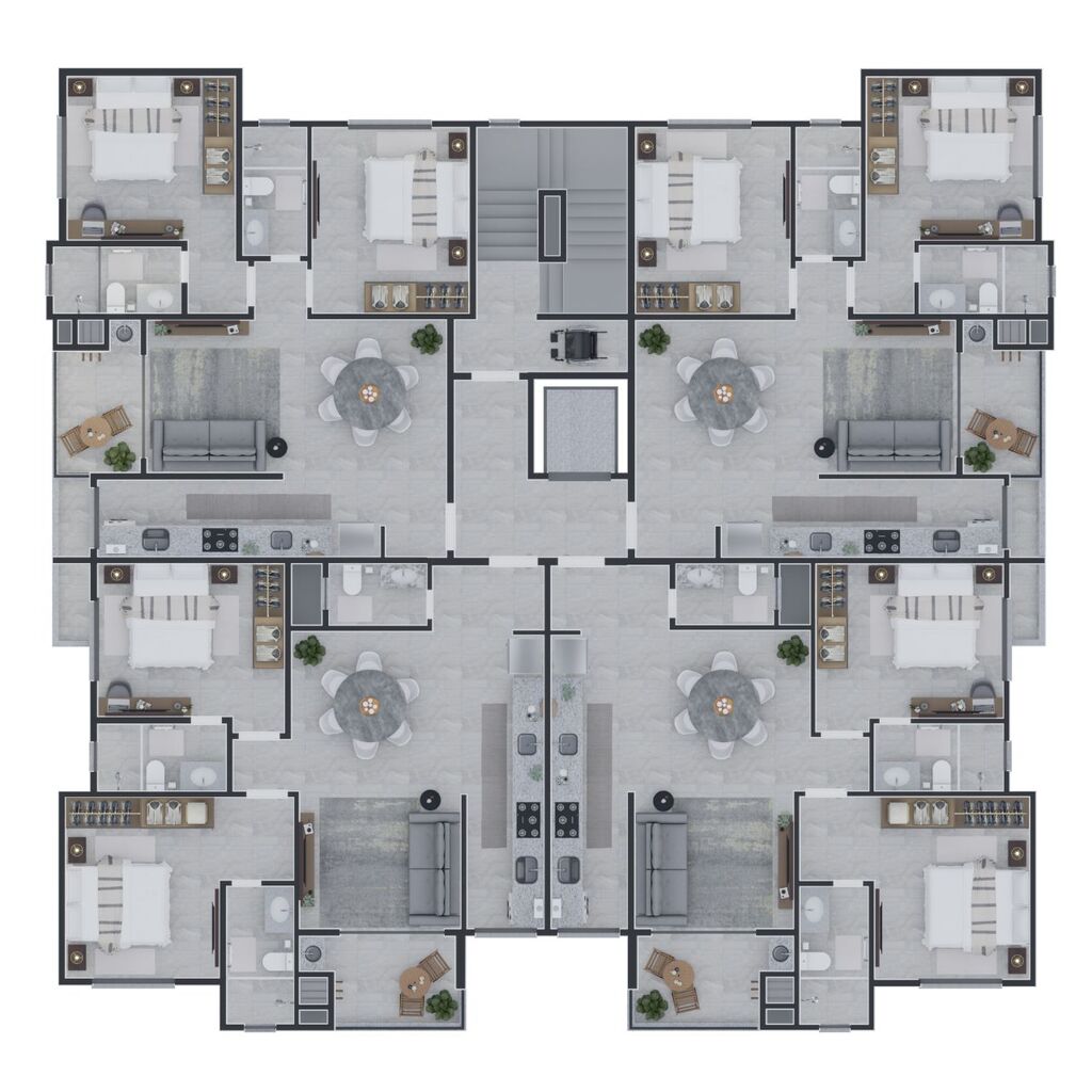 Apartamento, 2 quartos, 78 m² - Foto 1