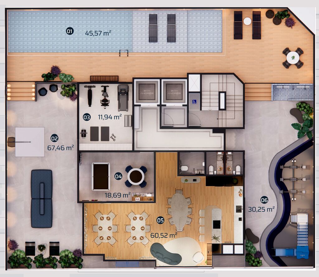Apartamento, 3 quartos, 120 m² - Foto 1