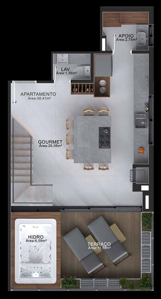 Apartamento, 176 m² - Foto 6