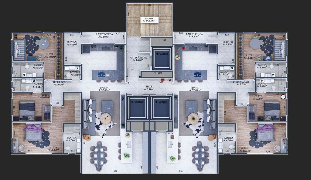 Apartamento, 153 m² - Foto 5