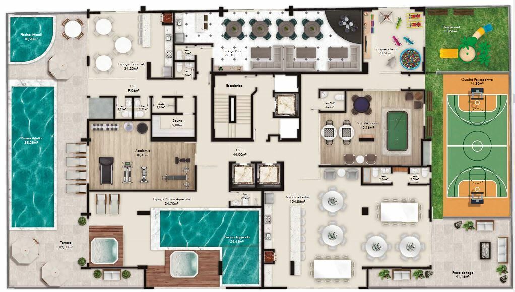 Apartamento, 4 quartos, 262 m² - Foto 1