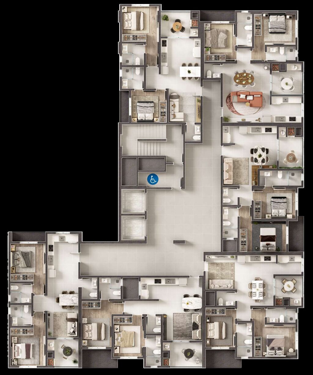 Apartamento, 2 quartos, 70 m² - Foto 2