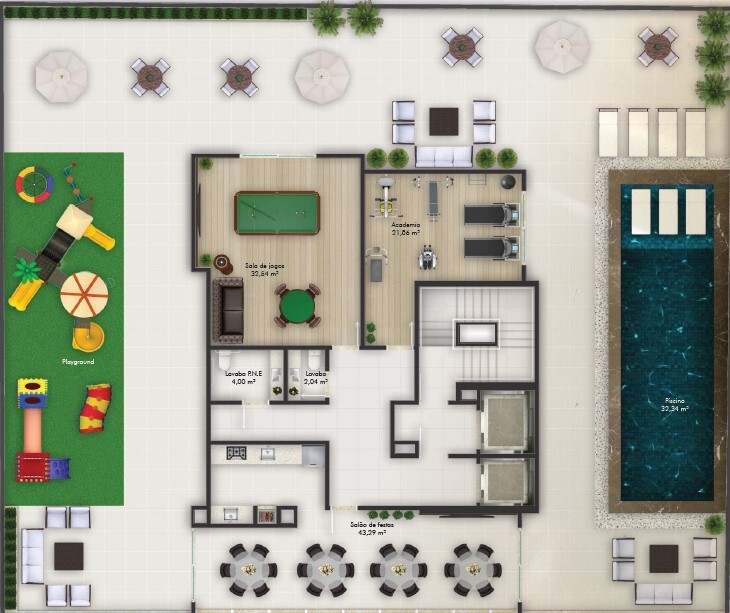 Apartamento, 3 quartos, 135 m² - Foto 1