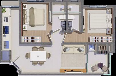 Apartamento, 2 quartos, 60 m² - Foto 5