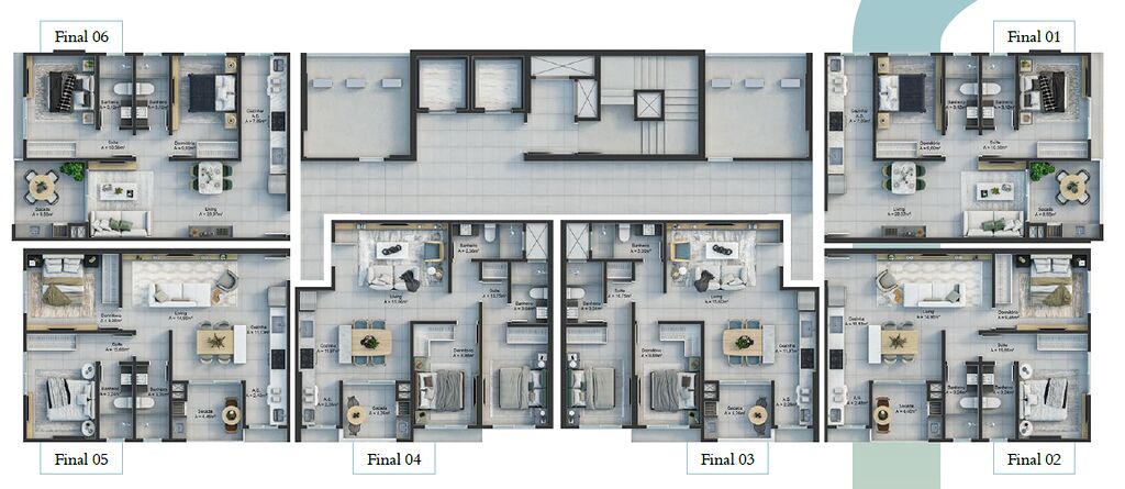 Apartamento, 2 quartos, 69 m² - Foto 2