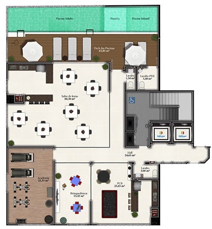 Apartamento, 3 quartos, 98 m² - Foto 1