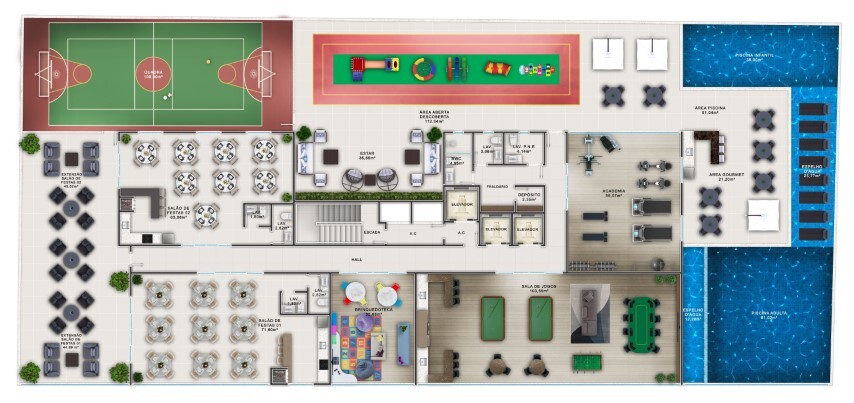Apartamento, 2 quartos, 69 m² - Foto 1