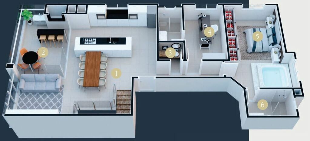 Apartamento, 3 quartos, 114 m² - Foto 2