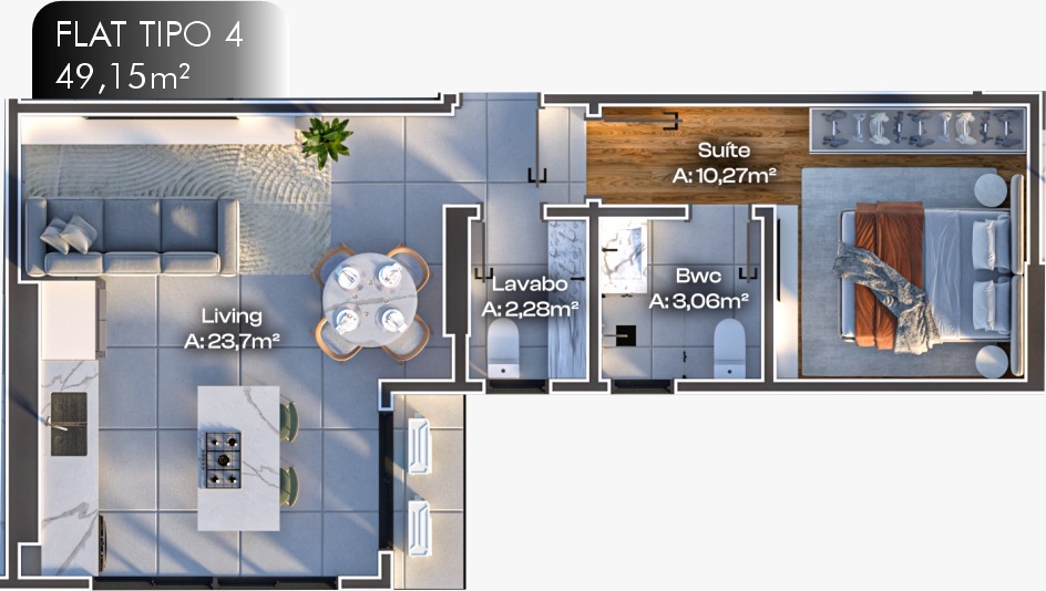 Apartamento, 2 quartos, 78 m² - Foto 6