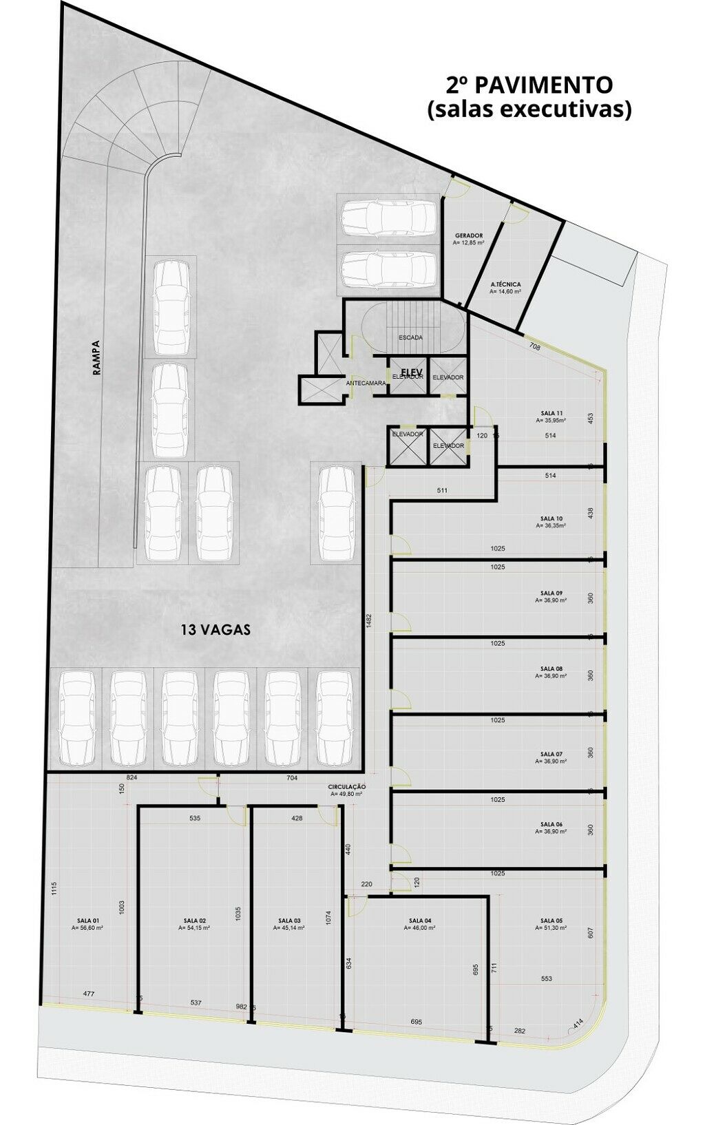 Depósito-Galpão, 56 m² - Foto 1