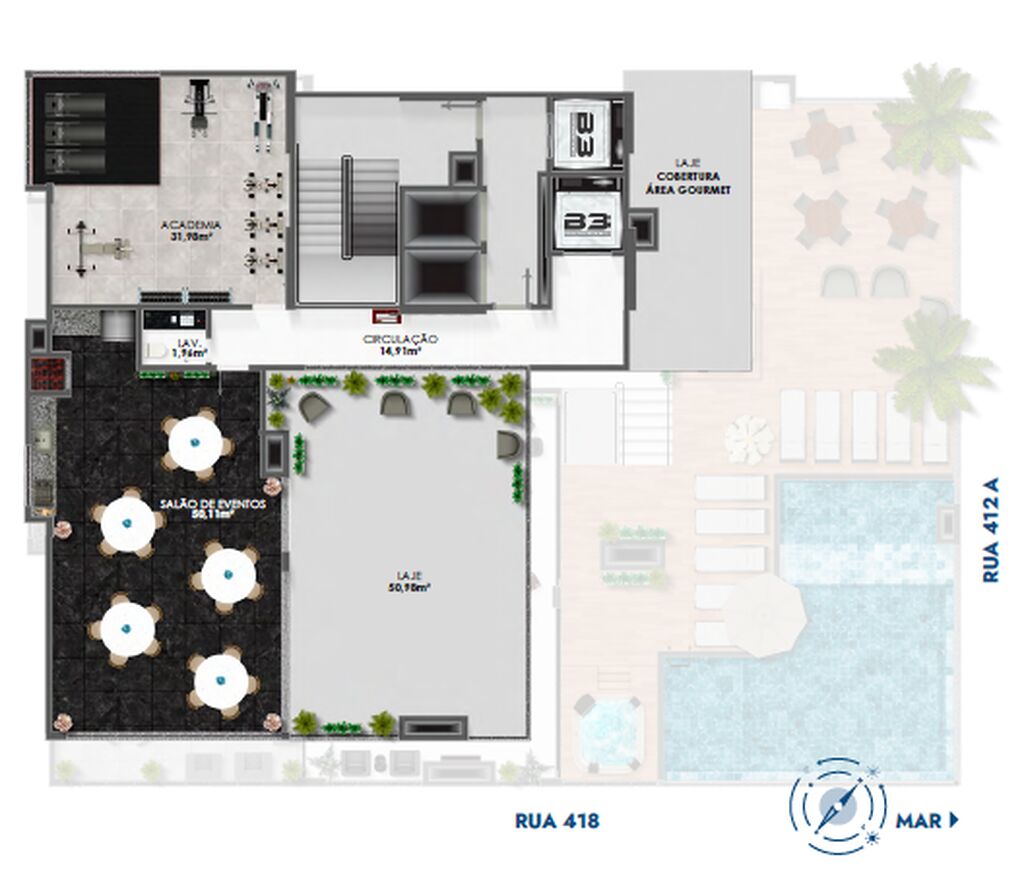 Apartamento, 2 quartos, 60 m² - Foto 1