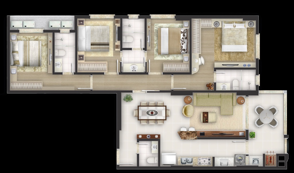 Apartamento, 3 quartos, 108 m² - Foto 7