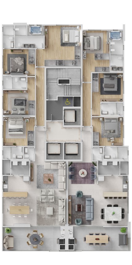 Apartamento, 4 quartos, 198 m² - Foto 2