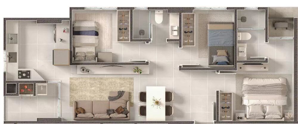 Apartamento, 70 m² - Foto 3