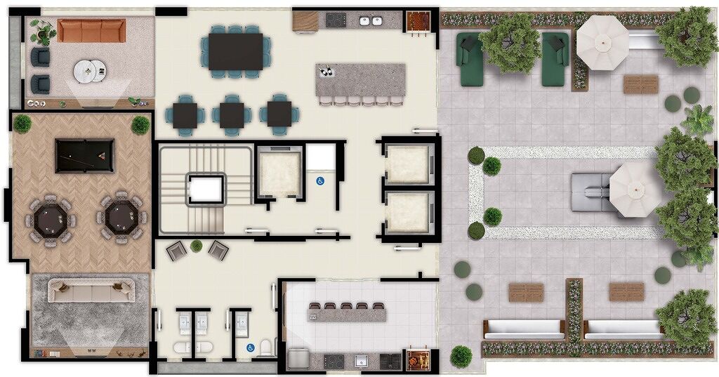 Apartamento, 3 quartos, 150 m² - Foto 2