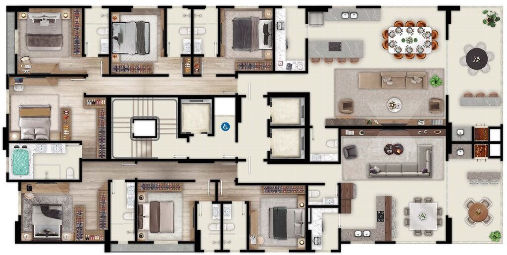 Apartamento, 3 quartos, 150 m² - Foto 3
