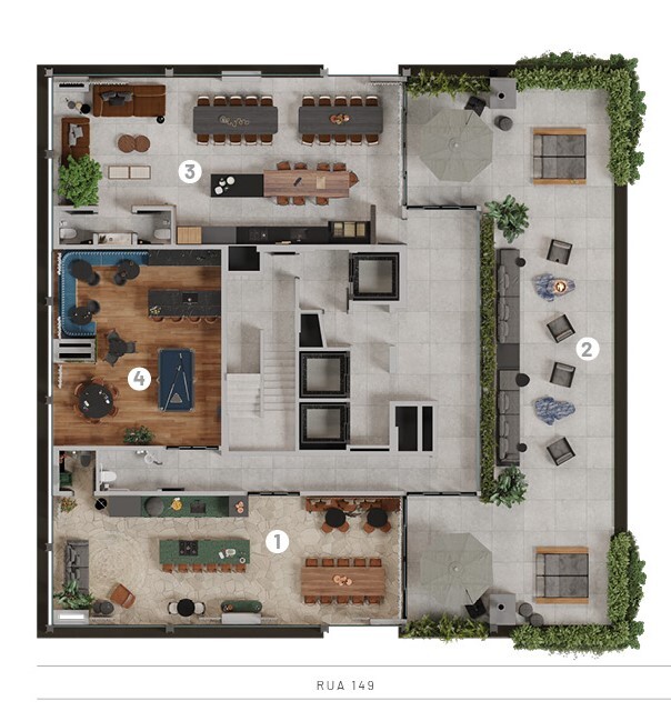 Apartamento, 4 quartos, 200 m² - Foto 2