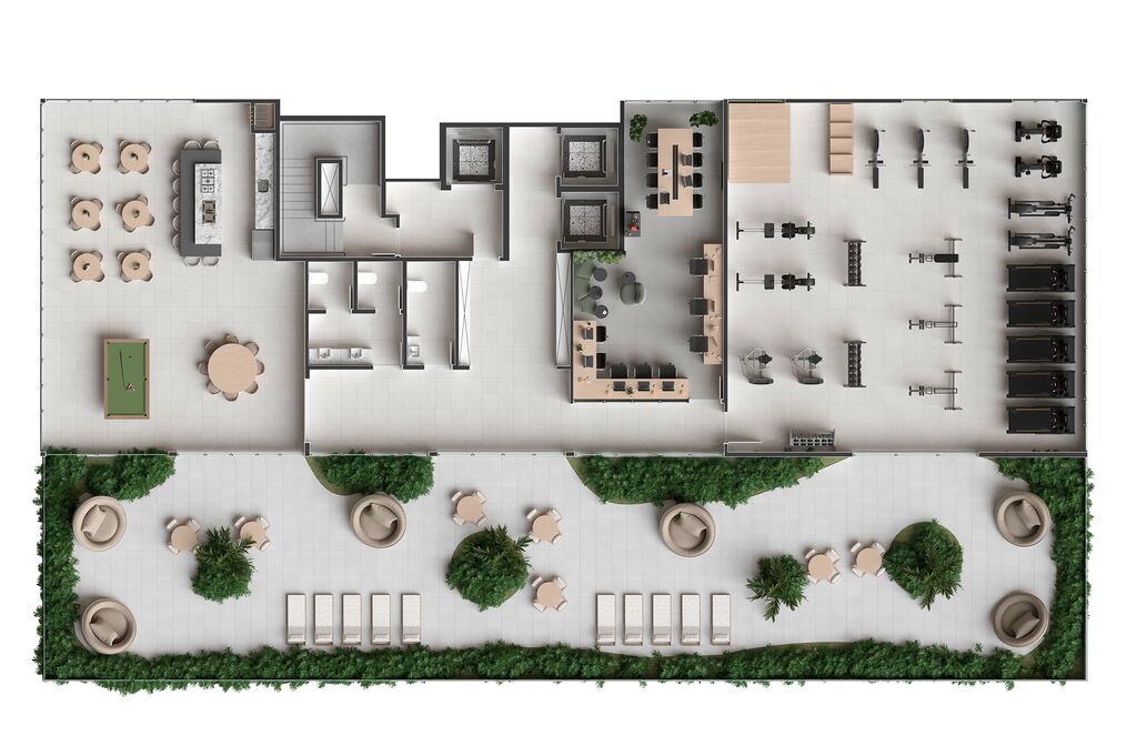 Apartamento, 1 quarto, 46 m² - Foto 2