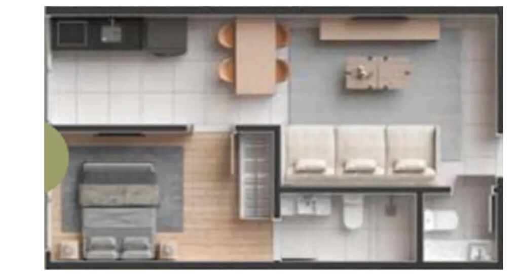 Apartamento, 1 quarto, 46 m² - Foto 4