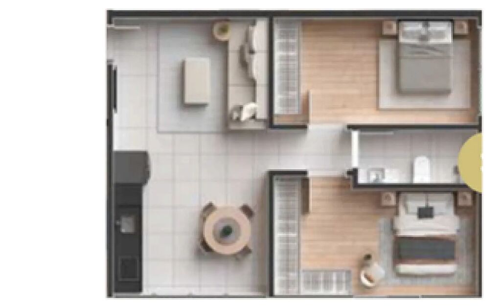 Apartamento, 1 quarto, 46 m² - Foto 6