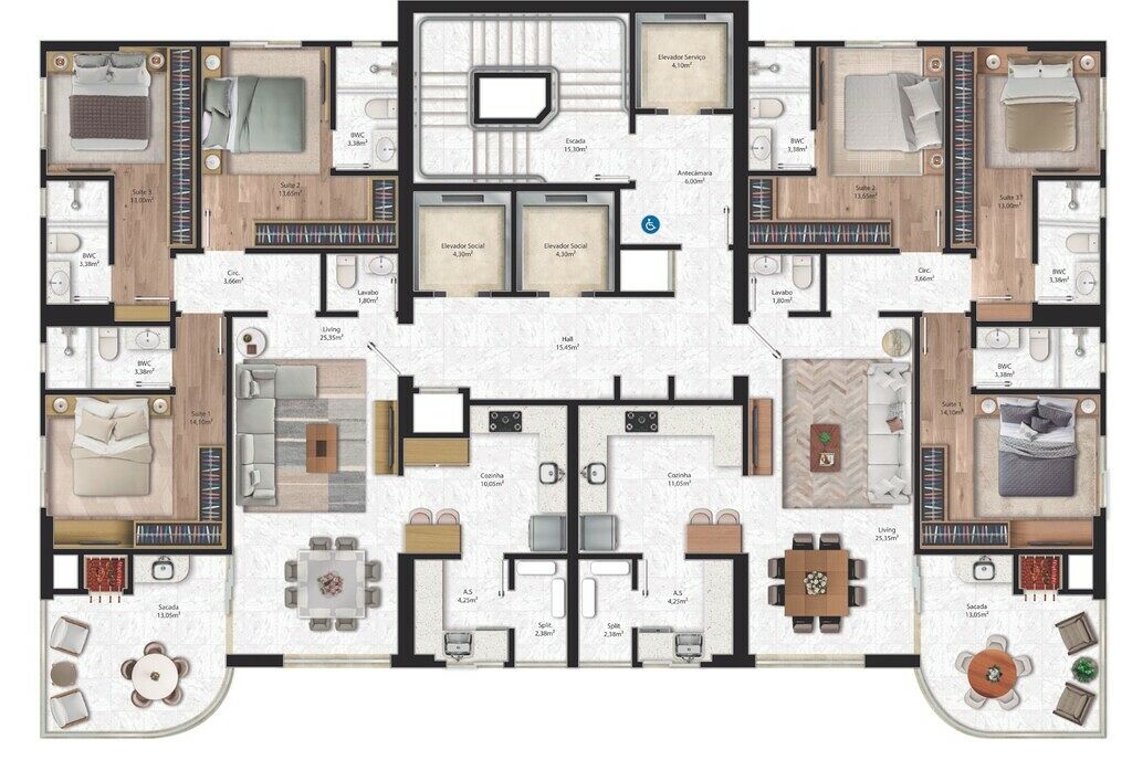 Apartamento, 130 m² - Foto 2