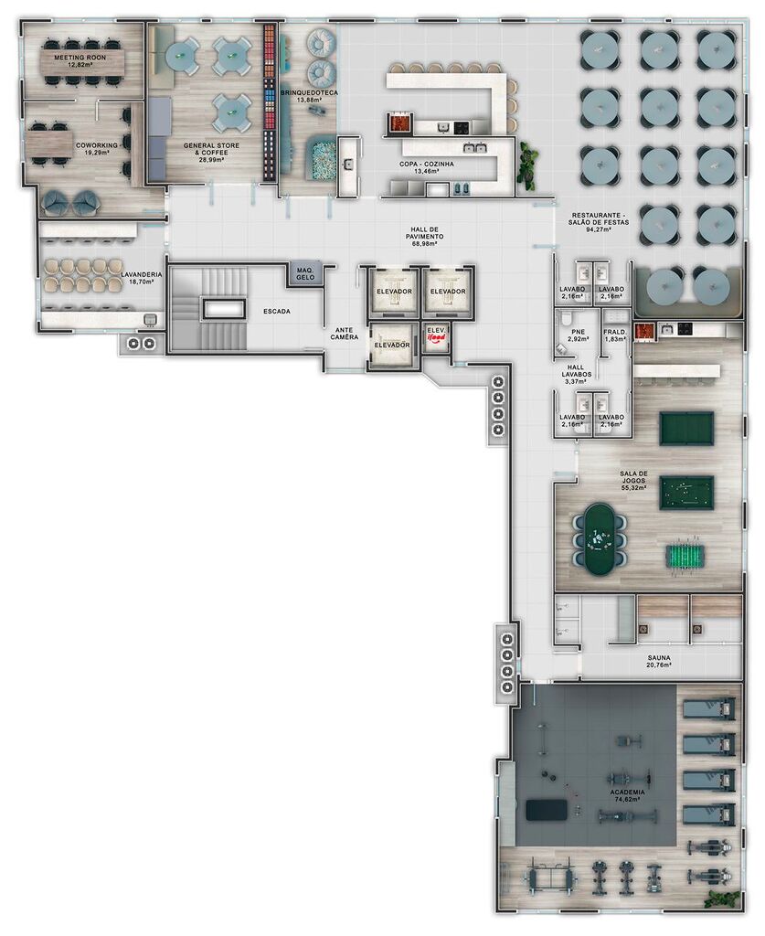 Apartamento, 1 quarto, 45 m² - Foto 1