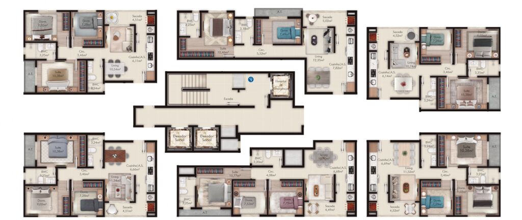 Apartamento, 2 quartos, 67 m² - Foto 4