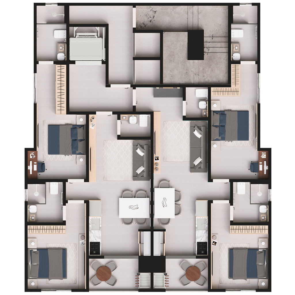 Apartamento, 65 m² - Foto 2