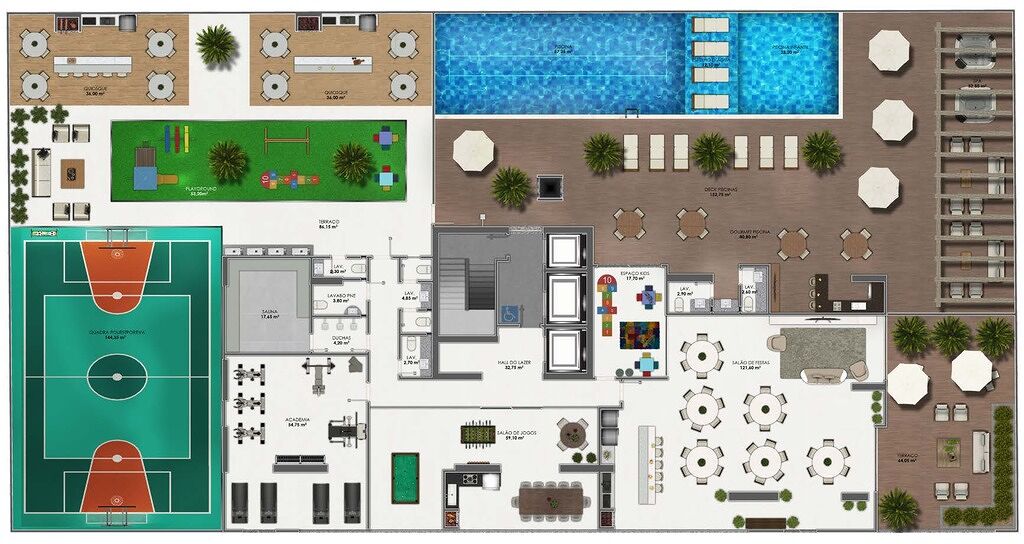 Apartamento, 3 quartos, 146 m² - Foto 1