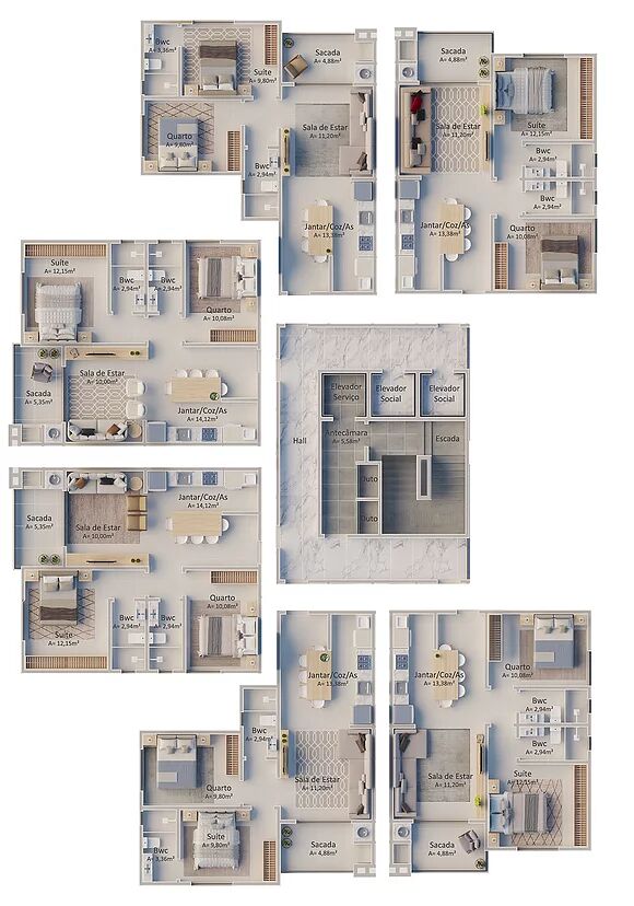 Apartamento, 65 m² - Foto 1