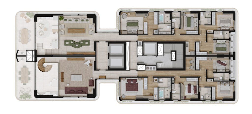 Apartamento, 4 quartos, 293 m² - Foto 2