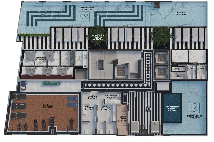 Apartamento, 230 m² - Foto 1