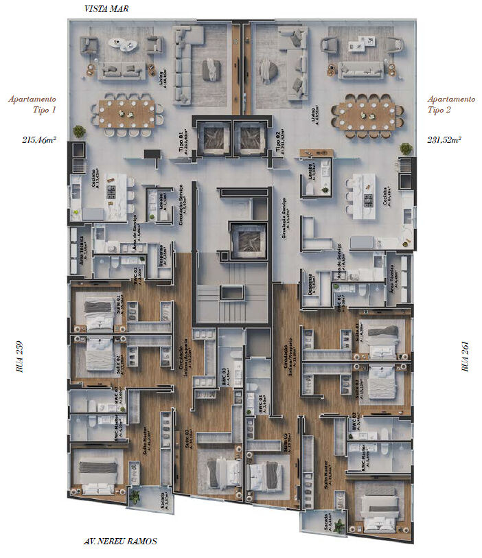 Apartamento, 230 m² - Foto 3