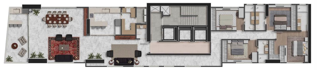Apartamento, 4 quartos, 262 m² - Foto 3