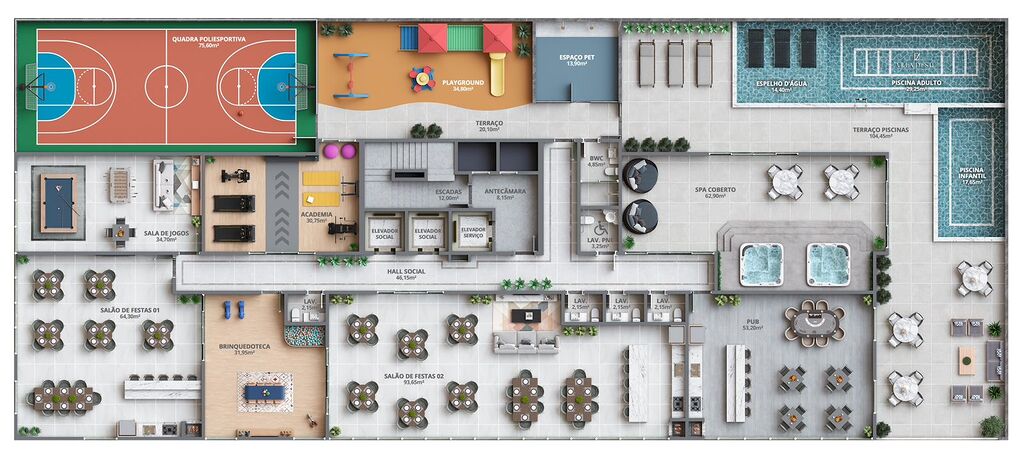 Apartamento, 68 m² - Foto 1