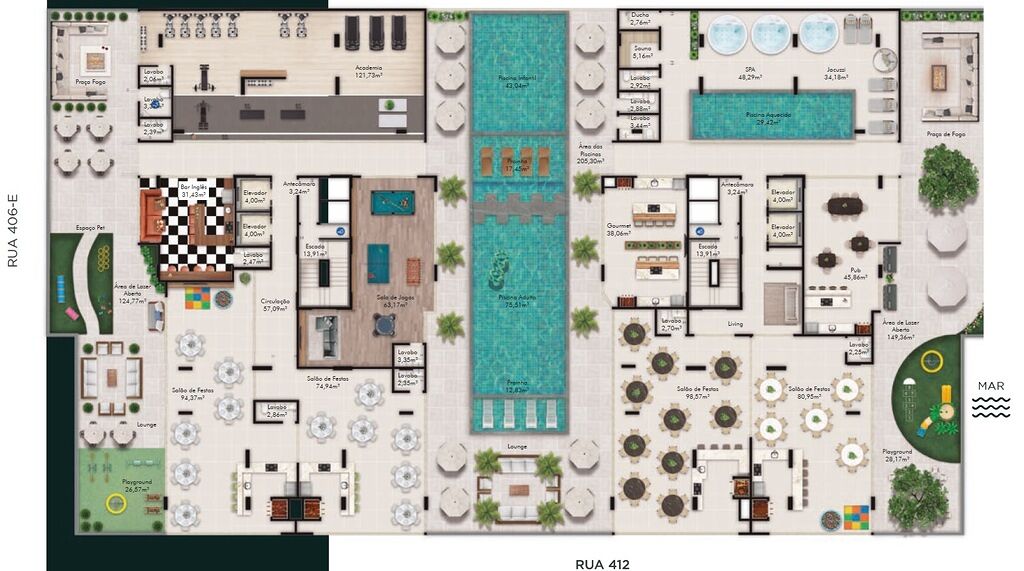 Apartamento, 2 quartos, 69 m² - Foto 1
