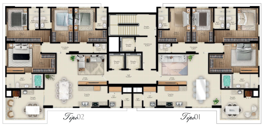 Apartamento, 173 m² - Foto 2